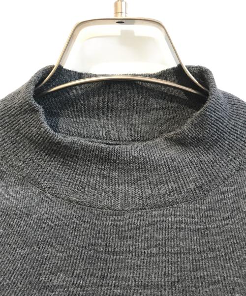 JOHN SMEDLEY（ジョンスメドレー）JOHN SMEDLEY (ジョンスメドレー) モックネックニット グレー サイズ:Lの古着・服飾アイテム