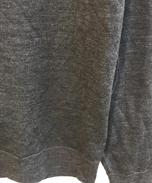 JOHN SMEDLEY（ジョンスメドレー）JOHN SMEDLEY (ジョンスメドレー) モックネックニット グレー サイズ:Lの古着・服飾アイテム