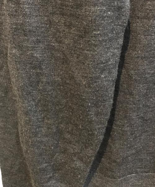 JOHN SMEDLEY（ジョンスメドレー）JOHN SMEDLEY (ジョンスメドレー) モックネックニット グレー サイズ:Lの古着・服飾アイテム