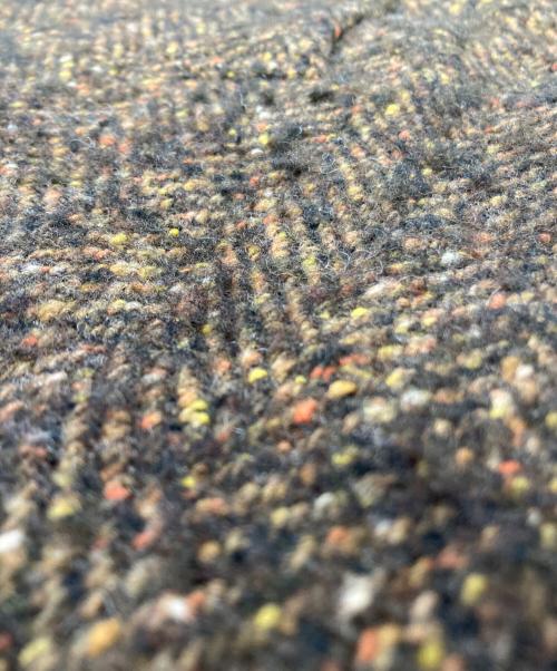 TOMORROW LAND（トゥモローランド）TOMORROW LAND (トゥモローランド) ウールツイード ベルテッドステンカラーコート ブラウン サイズ:Lの古着・服飾アイテム