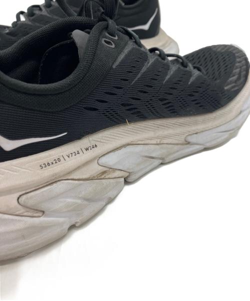 HOKAONEONE（ホカオネオネ）HOKAONEONE (ホカオネオネ) ランニングシューズ ブラック サイズ:27cmの古着・服飾アイテム