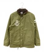 MOMOTARO JEANS桃太郎ジーンズ）の古着「N-1 デッキジャケット」｜カーキ