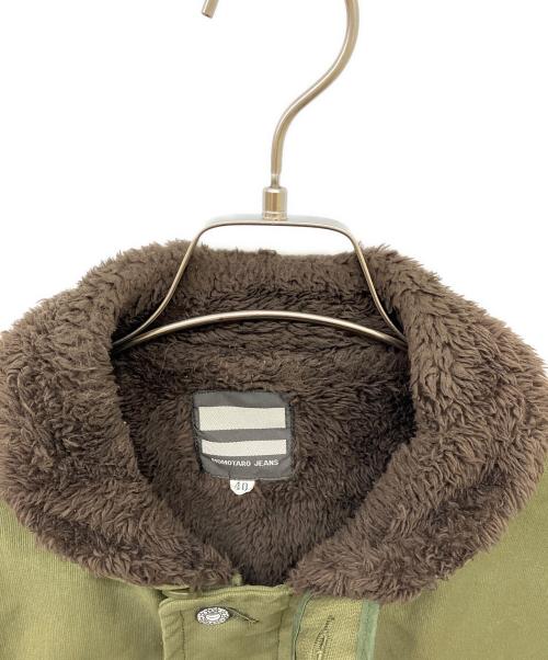 MOMOTARO JEANS（桃太郎ジーンズ）MOMOTARO JEANS (桃太郎ジーンズ) N-1 デッキジャケット カーキ サイズ:40の古着・服飾アイテム