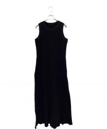 MUSE de Deuxieme Classe（ミューズ ドゥーズィエム クラス）の古着「サーマルフレアワンピース」｜ブラック