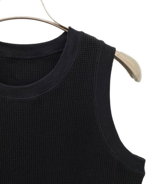 MUSE de Deuxieme Classe（ミューズ ドゥーズィエム クラス）MUSE de Deuxieme Classe (ミューズ ドゥーズィエム クラス) サーマルフレアワンピース ブラック サイズ:-の古着・服飾アイテム