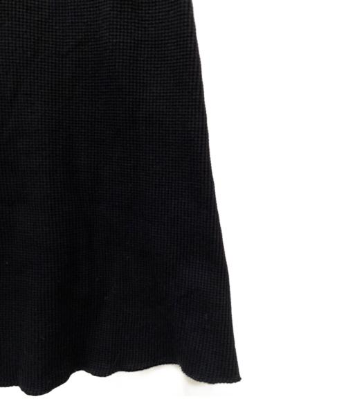 MUSE de Deuxieme Classe（ミューズ ドゥーズィエム クラス）MUSE de Deuxieme Classe (ミューズ ドゥーズィエム クラス) サーマルフレアワンピース ブラック サイズ:-の古着・服飾アイテム