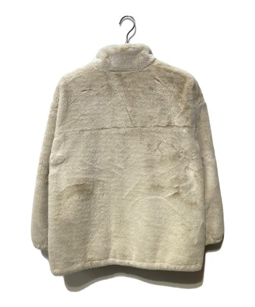 JOURNAL STANDARD relume（ジャーナルスタンダード レリューム）JOURNAL STANDARD relume (ジャーナルスタンダード レリューム) フルジップファーブルゾン アイボリー サイズ:FREEの古着・服飾アイテム