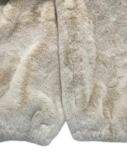 JOURNAL STANDARD relume（ジャーナルスタンダード レリューム）JOURNAL STANDARD relume (ジャーナルスタンダード レリューム) フルジップファーブルゾン アイボリー サイズ:FREEの古着・服飾アイテム