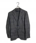 TOMORROW LAND PILGRIMトゥモローランド ピルグリム）の古着「ウールシルクカシミヤ シングル2Bテーラードジャケット　 Loro Piana Silk Air」｜グレー