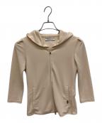 FOXEY NEWYORKフォクシーニューヨーク）の古着「ジップパーカー」｜ベージュ