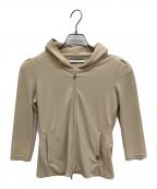 FOXEY NEWYORKフォクシーニューヨーク）の古着「ジップパーカー」｜ベージュ