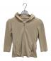 FOXEY NEWYORK（フォクシーニューヨーク）の古着「ジップパーカー」｜ベージュ