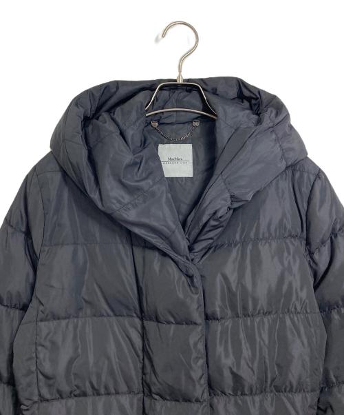 WEEKEND Max Mara（ウィークエンド マックスマーラ）WEEKEND Max Mara (ウィークエンド マックスマーラ) ダウンコート　ロングコート ブラック サイズ:40の古着・服飾アイテム