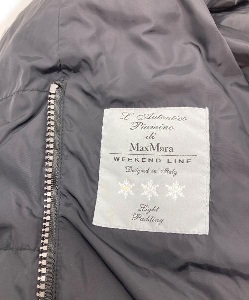 WEEKEND Max Mara（ウィークエンド マックスマーラ）WEEKEND Max Mara (ウィークエンド マックスマーラ) ダウンコート　ロングコート ブラック サイズ:40の古着・服飾アイテム