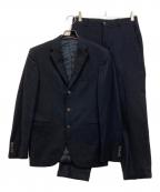 POLO RALPH LAURENポロ・ラルフローレン）の古着「ウールブレンド 3Bセットアップスーツ」｜ネイビー