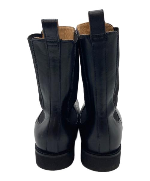 Caminando（カミナンド）Caminando (カミナンド) DEUXIEME CLASSE (ドゥーズィエム クラス) サイドゴアブーツ　レザーブーツ ブラック サイズ:9の古着・服飾アイテム