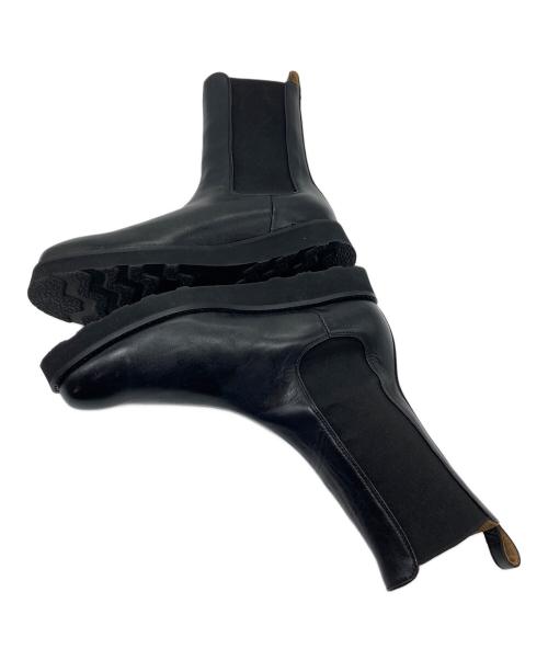 Caminando（カミナンド）Caminando (カミナンド) DEUXIEME CLASSE (ドゥーズィエム クラス) サイドゴアブーツ　レザーブーツ ブラック サイズ:9の古着・服飾アイテム