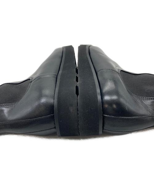 Caminando（カミナンド）Caminando (カミナンド) DEUXIEME CLASSE (ドゥーズィエム クラス) サイドゴアブーツ　レザーブーツ ブラック サイズ:9の古着・服飾アイテム