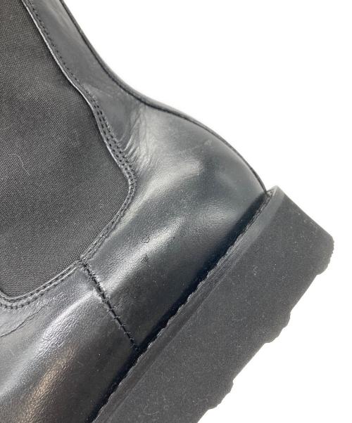 Caminando（カミナンド）Caminando (カミナンド) DEUXIEME CLASSE (ドゥーズィエム クラス) サイドゴアブーツ　レザーブーツ ブラック サイズ:9の古着・服飾アイテム