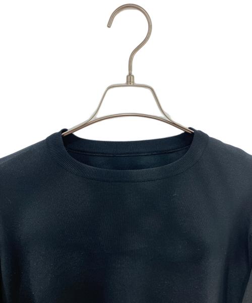 teatora（テアトラ）TEATORA (テアトラ) Cartridge Knit Crew 18G　KNIT-001-18G-DELTAPEAK ブラック サイズ:3の古着・服飾アイテム