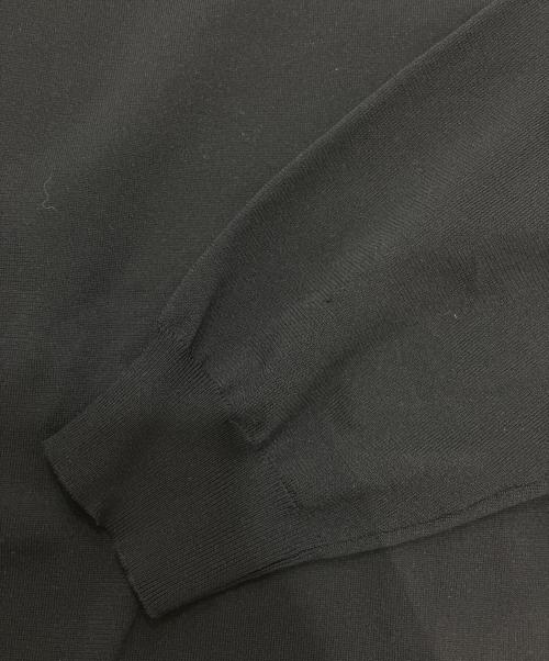 teatora（テアトラ）TEATORA (テアトラ) Cartridge Knit Crew 18G　KNIT-001-18G-DELTAPEAK ブラック サイズ:3の古着・服飾アイテム