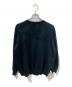 TEATORA（テアトラ）の古着「Cartridge Knit Crew 18G　KNIT-001-18G-DELTAPEAK」｜ブラック