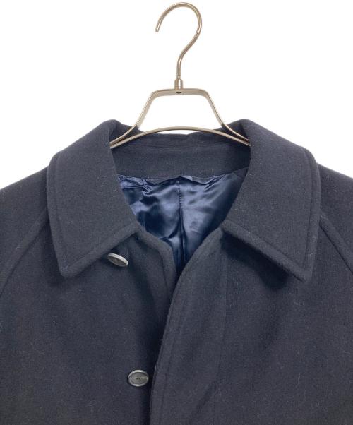 UNITED ARROWS（ユナイテッドアローズ）UNITED ARROWS (ユナイテッドアローズ) モッサ バルマカーン コート　ロングコート　アウター　ウールコート　通勤　通学 ネイビー サイズ:Mの古着・服飾アイテム