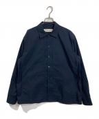 Caledoorカレドアー）の古着「Typewriter Shirt Blouson  6021-2507  シャツジャケット」｜ネイビー