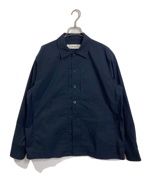 Caledoor（カレドアー）Caledoor (カレドアー) Typewriter Shirt Blouson  6021-2507  シャツジャケット ネイビー サイズ:Sの古着・服飾アイテム