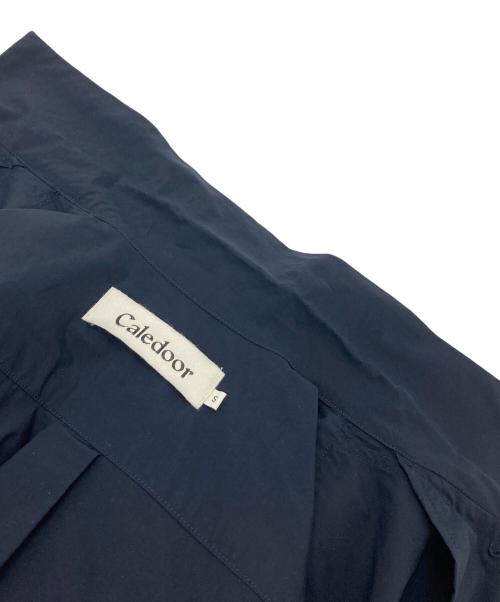Caledoor（カレドアー）Caledoor (カレドアー) Typewriter Shirt Blouson  6021-2507  シャツジャケット ネイビー サイズ:Sの古着・服飾アイテム