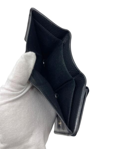BALENCIAGA（バレンシアガ）BALENCIAGA (バレンシアガ) 3つ折り財布　ミニ財布　 ブラック サイズ:実寸参照の古着・服飾アイテム