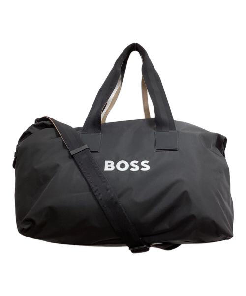 BOSS（ボス）BOSS (ボス) コントラストロゴホールドオールデタッチャブルストラップ ブラックの古着・服飾アイテム
