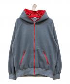 SCYEサイ）の古着「Thermal Pro Zip Double Hoodie」｜グレー