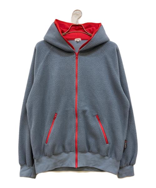 SCYE（サイ）SCYE (サイ) Thermal Pro Zip Double Hoodie グレー サイズ:40の古着・服飾アイテム