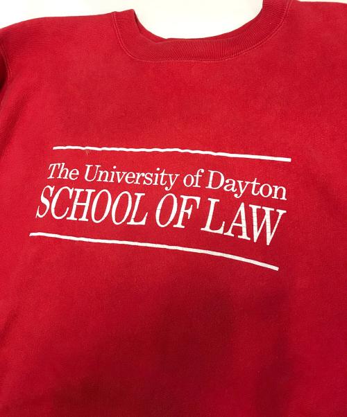 Champion REVERSE WEAVE（チャンピオン リバース ウィーブ）Champion REVERSE WEAVE (チャンピオン リバース ウィーブ) 90sクルーネックスウェット レッド サイズ:Lの古着・服飾アイテム