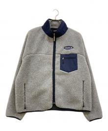 FEELS（フィールズ）の古着「BOA FLEECE ZIP JACKET」｜グレー