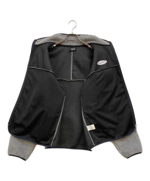 FEELS（フィールズ）FEELS (フィールズ) BOA FLEECE ZIP JACKET グレー サイズ:Lの古着・服飾アイテム