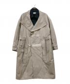 FFIXXED STUDIOSフィックスステュディオス）の古着「ドッキングトレンチコート」｜グレー