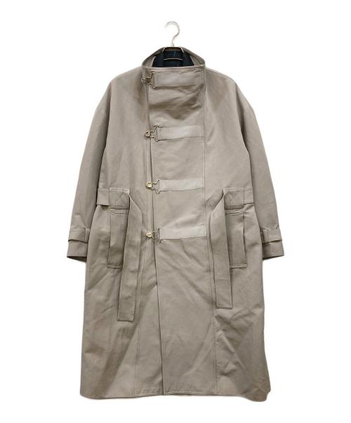 FFIXXED STUDIOS（フィックスステュディオス）FFIXXED STUDIOS (フィックスステュディオス) ドッキングトレンチコート グレー サイズ:Sの古着・服飾アイテム