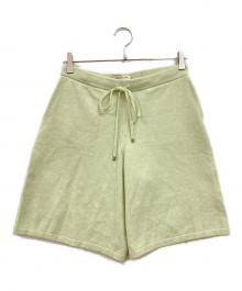 ebure×Ron Herman（エブール×ロンハーマン）の古着「別注 カシミヤハーフパンツ」｜ミントグリーン