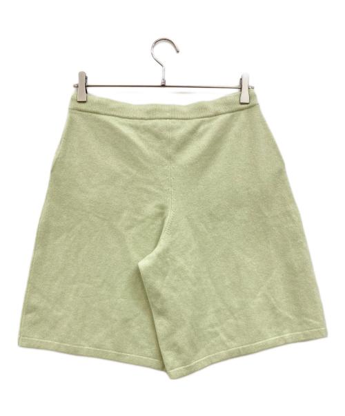 ebure（エブール）ebure (エブール) Ron Herman (ロンハーマン) 別注 カシミヤハーフパンツ ミントグリーン サイズ:下記参照の古着・服飾アイテム