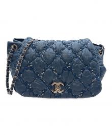 CHANEL（シャネル）の古着「パリビザンス　	バブルキルト　ショルダーバッグ」｜ブルー