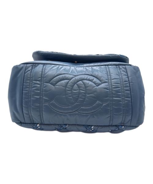 CHANEL（シャネル）CHANEL (シャネル) パリビザンス　	バブルキルト　ショルダーバッグ ブルーの古着・服飾アイテム