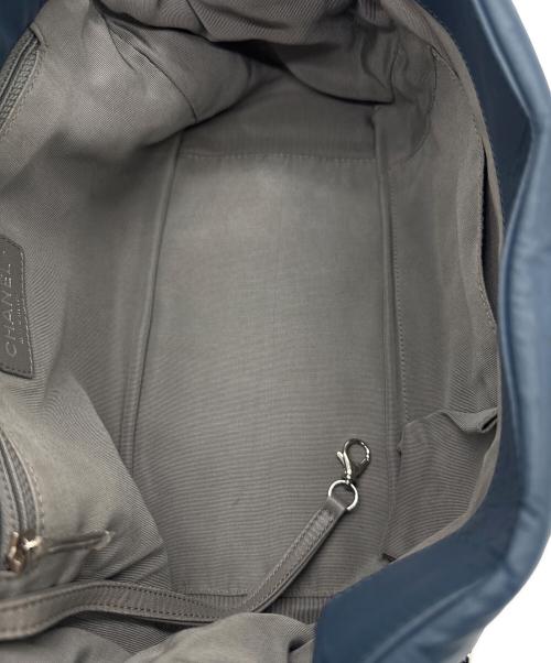 CHANEL（シャネル）CHANEL (シャネル) パリビザンス　	バブルキルト　ショルダーバッグ ブルーの古着・服飾アイテム