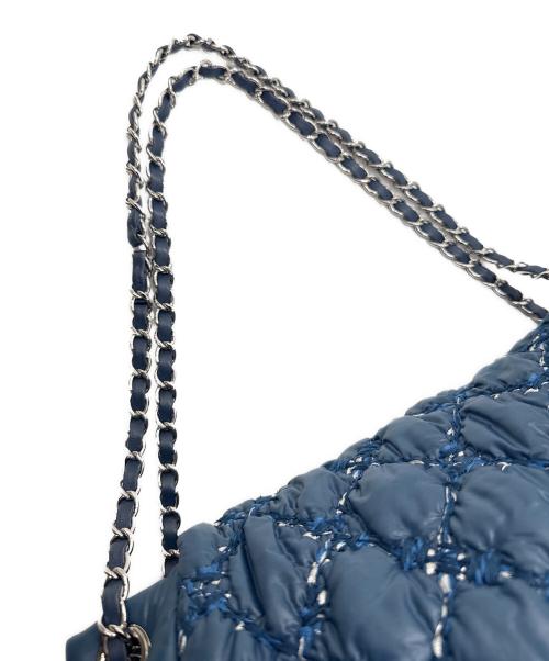 CHANEL（シャネル）CHANEL (シャネル) パリビザンス　	バブルキルト　ショルダーバッグ ブルーの古着・服飾アイテム