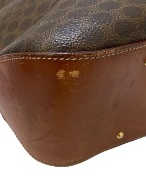 CELINE（セリーヌ）CELINE (セリーヌ) マカダム レザートートバッグ ブラウンの古着・服飾アイテム