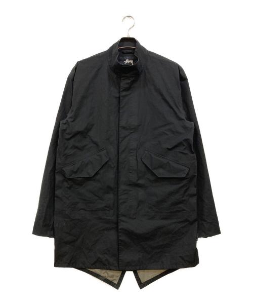 stussy（ステューシー）stussy (ステューシー) GORE-TEX PRODUCTS FISHTAIL JACKET ブラック サイズ:Lの古着・服飾アイテム