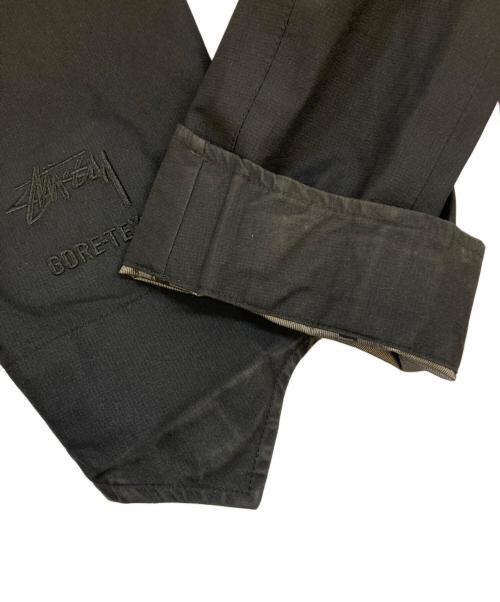 stussy（ステューシー）stussy (ステューシー) GORE-TEX PRODUCTS FISHTAIL JACKET ブラック サイズ:Lの古着・服飾アイテム