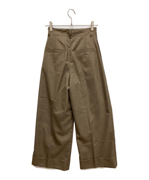 JOURNAL STANDARD（ジャーナルスタンダード）JOURNAL STANDARD (ジャーナルスタンダード) TRハイウエストワイドマッキンパンツ ブラウン サイズ:36 未使用品の古着・服飾アイテム