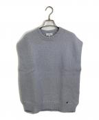 MACKINTOSH LONDONマッキントッシュ ロンドン）の古着「アルパカウールラメニットベスト」｜ブルー